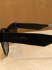 BOTTEGA VENETA BV1148S 001 Black Gray Rimless Metal Unisex Glasses Sunglasses