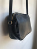 GUCCI Soho Disco Black Pebbled Leather Small Tassel Crossbody Shoulder Bag Purse