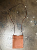 HERMES Onimaitou Swift Caramel Brown Crossbody Pochette Shoulder Bag Purse