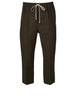 RICK OWENS Men's Astaire Tecuatl Wool Drawstring Drop Crotch Crop Pant 50/40/M