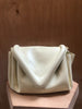 BOTTEGA VENETA Beak Light Ice Cream Yellow Medium Crossbody Shoulder Bag Purse