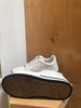 CHRISTIAN DIOR D-Freeway White Leather Platform Womens Trainer Sneaker 38.5