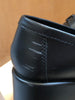 CHANEL $1350 Black Platform Calfskin Leather CC Oxford Penny Loafer Shoe 37.5