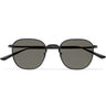 THE ROW X OLIVER PEOPLES Board Meeting 2 Black Titanium Matte Square Sunglasses