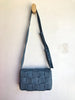 BOTTEGA VENETA Cassette Light Blue Jean Denim Woven Crossbody Shoulder Bag Purse