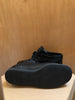 CHANEL 2008 Lagerfeld Cruise Black Patent Leather Cap Toe Mid Top Sneaker 36.5