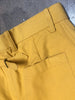 BODE Yellow Standard Straight Leg Buckle Workwear Trousers 30