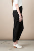 JESSE KAMM $400 Ranger Black Cotton Canvas High Waist Straight Slim Leg Pant 0