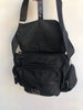 PRADA Vtg Black Tessuto Nylon Canvas Mini Small Shoulder Crossbody Bag Purse