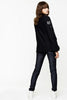 ZADIG & VOLTAIRE Very Bis Stass Black Rhinestone Art Is Truth Jacket Blazer 34/2