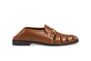 GUCCI Talete Brown Camel Horsebit CutOut Leather Shoe Loafer US 7/UK 6.5/EU 40.5