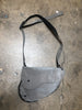 CHRISTIAN DIOR Mens Silver Grey Shiny Button Snap Jacket Packable Saddle Bag