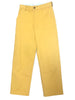 BODE Yellow Standard Straight Leg Buckle Workwear Trousers 30