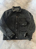 EVAN KINORI Men's Dark Olive Green Corduroy Field Ssense Trucker Shirt Jacket M