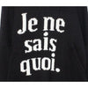 ZADIG & VOLTAIRE Alma Je Ne Sais Quoi Black Knit Wool Turtleneck Sweater M