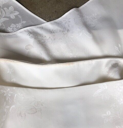 ROSIE ASSOULIN White Viscose Asymmetric Floral Print Crop Top Maxi Skirt Set 0