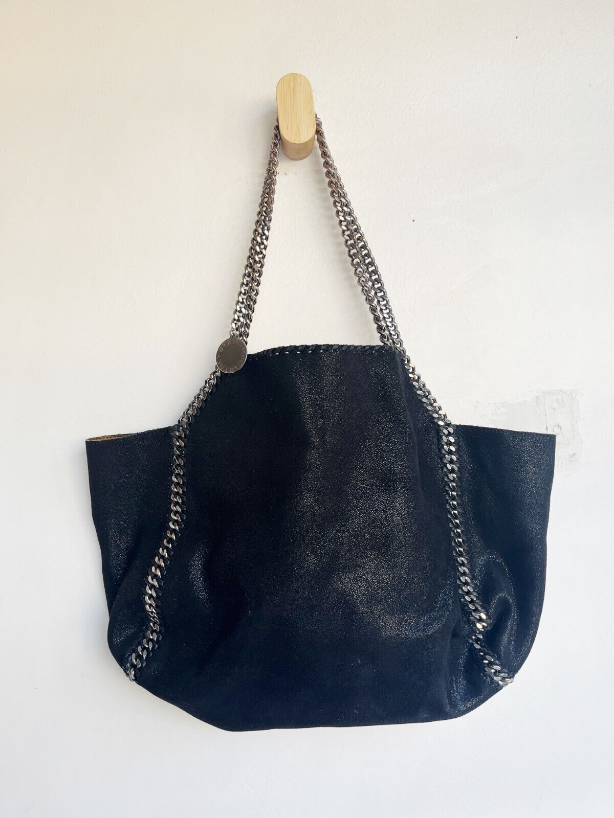 STELLA MCCARTNEY FALABELLA SHAGGY DEER TOTE BAG