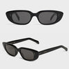 CELINE CL40095U Black Small Oval Rectangle Cat Eye Glasses Sunglasses