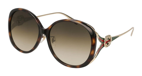 TOM FORD	Kaya TF 1082 Shiny Black Gradient Smoke Square Glasses Sunglasses