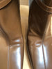 WANDLER Isa Jazz Camel Tan Brown Leather Square Toe Stirrup Knee High Boot 36