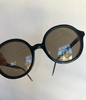 THOM BROWNE TB-500 Circular Round Frame Black Tip Accent Glasses Sunglasses