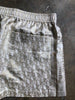 CHRISTIAN DIOR Metallic Gold Monogram Elastic Waist Silk Dress Shorts 36/4