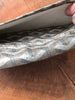 GOYARD St Louis Goyardine Light Gray Monogram Chevron Print Snap Pouch Wallet