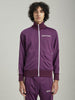 PALM ANGELS Men's Unisex Burgundy Purple Stripe College Track Suit Jacket XL