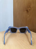 LOEWE Structured Cat Eye Shiny Light Blue Smoke Gray Glasses Sunglasses