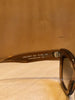 THIERRY LASRY Unicorny Translucent Amber Orange Brown Square Frame Sunglasses