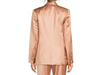 A.L.C ALC Dakota Sirocco Pink Champagne Notch Lapel Semi Shiny Jacket Blazer 4