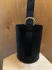 CRESCIONI Dune Black Mini Small Ssense Garmentory Leather Bucket Bag Purse