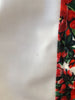 DOLCE & GABBANA D&G Portofino Red Flower Print Bustier Bodycon Knee Dress 40/4/2