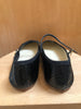 CELINE	Les Ballerines Black Python Patent Leather Mary Jane Ballet Flat 40.5