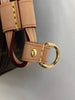 LOUIS VUITTON Neverfull Brown Canvas Monogram Print Shoulder Bag Tote Purse