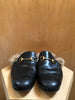 GUCCI	Men's Princetown Black Leather Horsebit Fur Slide Loafers 8/8.5