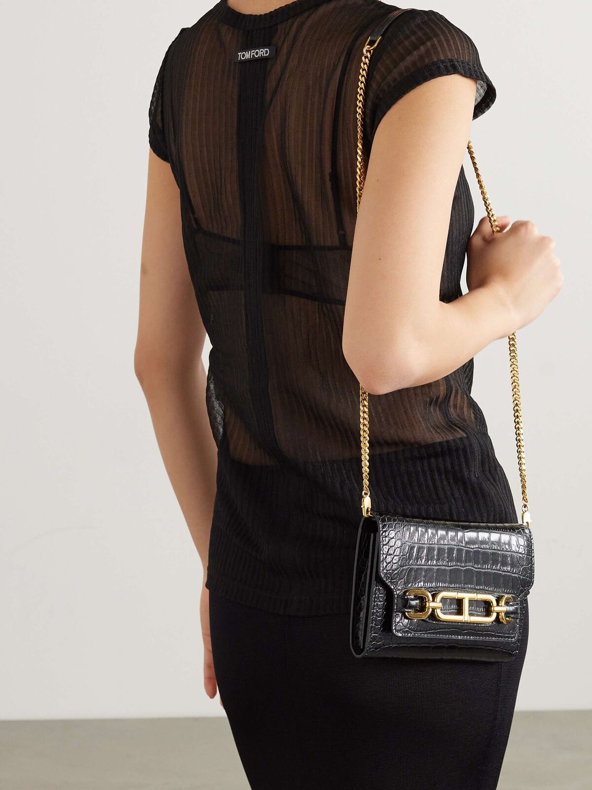 【TOM FORD】 Whitney Mini Chain Bag Tom Ford Whitney Mini Chain Bag In Black | ModeSens