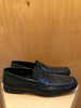 LOUIS VUITTON Mens Black Damier Infinity Hockenheim Monogram Leather Loafer 42/9