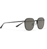 THE ROW X OLIVER PEOPLES Board Meeting 2 Black Titanium Matte Square Sunglasses