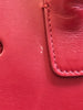 MANSUR GAVRIEL Sun Rococo Dark Red Leather Large Tie Bow Shoulder Hand Bag Purse