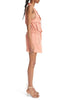 ISABEL MARANT $1000 Noria Peach Orange Pink Cargo Cotton Silk Mini Dress 36/4