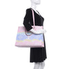 LOUIS VUITTON Escale OnTheGo GM Rainbow Pastel Canvas Monogram Tote Bag Purse