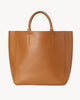 NILI LOTAN 	$1000 NL Caramel Tan Brown Camel Leather Large Tote Bag Purse