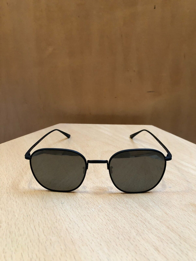 THE ROW X OLIVER PEOPLES Board Meeting 2 Black Titanium Matte Square Sunglasses