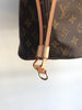 LOUIS VUITTON Neverfull Brown Canvas Monogram Print Shoulder Bag Tote Purse