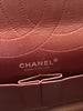 CHANEL Reissue 2.55 227 Flap Large Gray Navy Quilt Leather Shoulder Bag Purse