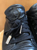 CHANEL 2008 Lagerfeld Cruise Black Patent Leather Cap Toe Mid Top Sneaker 36.5