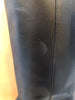 VALENTINO $2000 Black VLogo Over The Knee Leather Chunky Heel Riding Boot 37.5