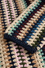 WOOD WOOD 725 Signe Crochet Multicolor Knit Cotton Garmentory Sweater Cardigan S