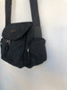 PRADA Vtg Black Tessuto Nylon Canvas Mini Small Shoulder Crossbody Bag Purse